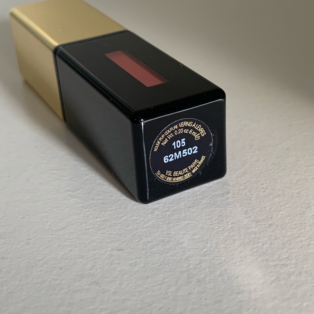 Hold NWOT Ysl lip stain rouge pur couture 105 - Picture 5 of 9